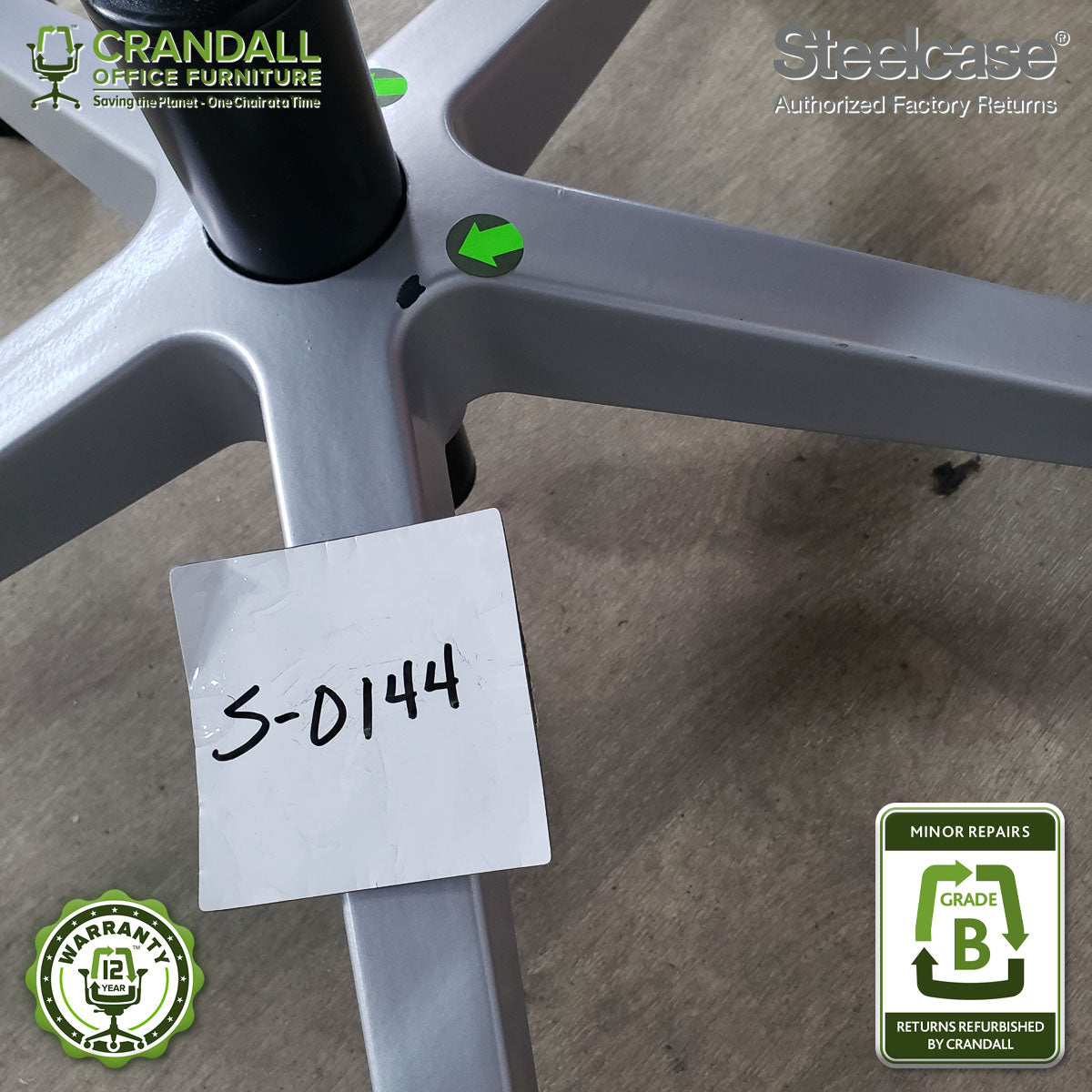 S-0144 - Steelcase Series 2 - Grade B