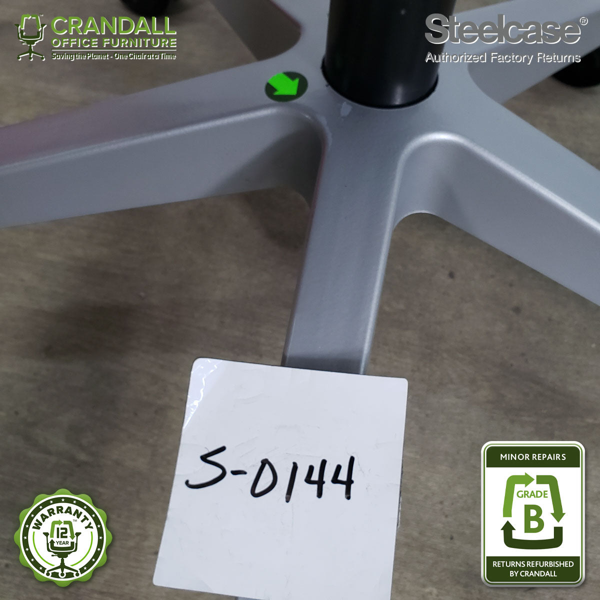 S-0144 - Steelcase Series 2 - Grade B