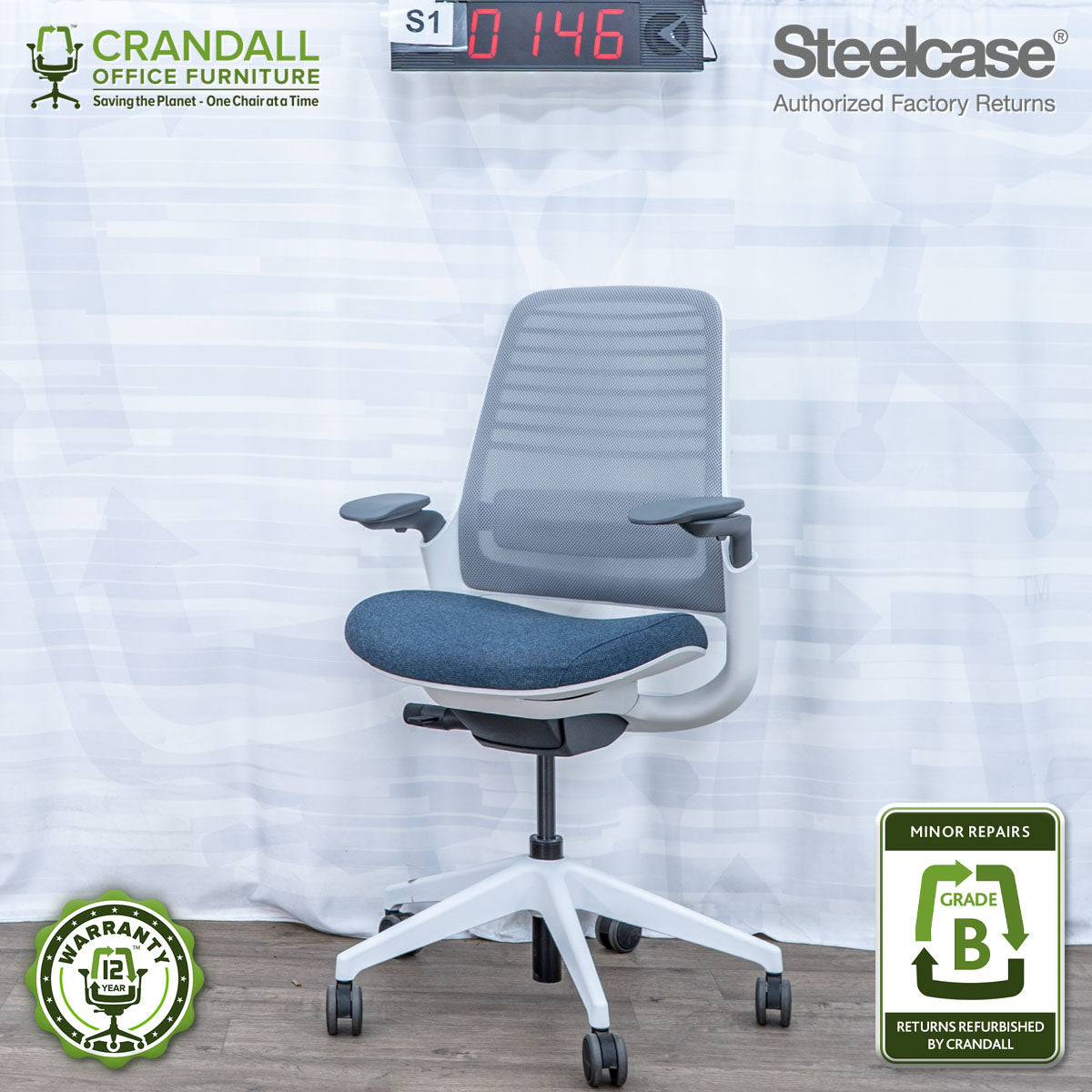 S1-0146 - Steelcase Series 1 - Grade B