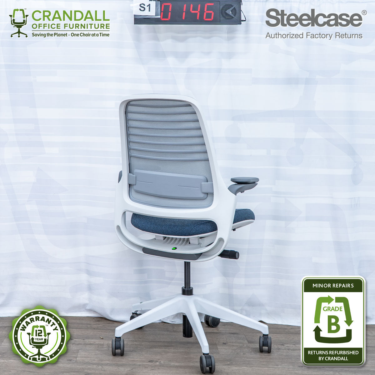 S1-0146 - Steelcase Series 1 - Grade B