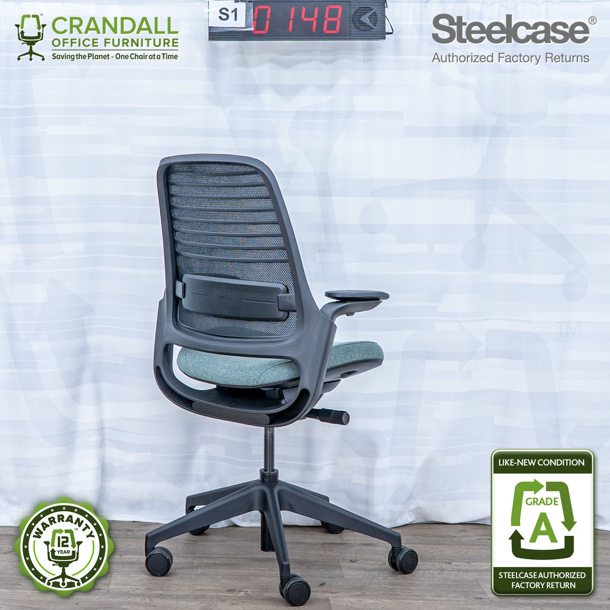 S1-0148 - Steelcase Series 1 - Grade A