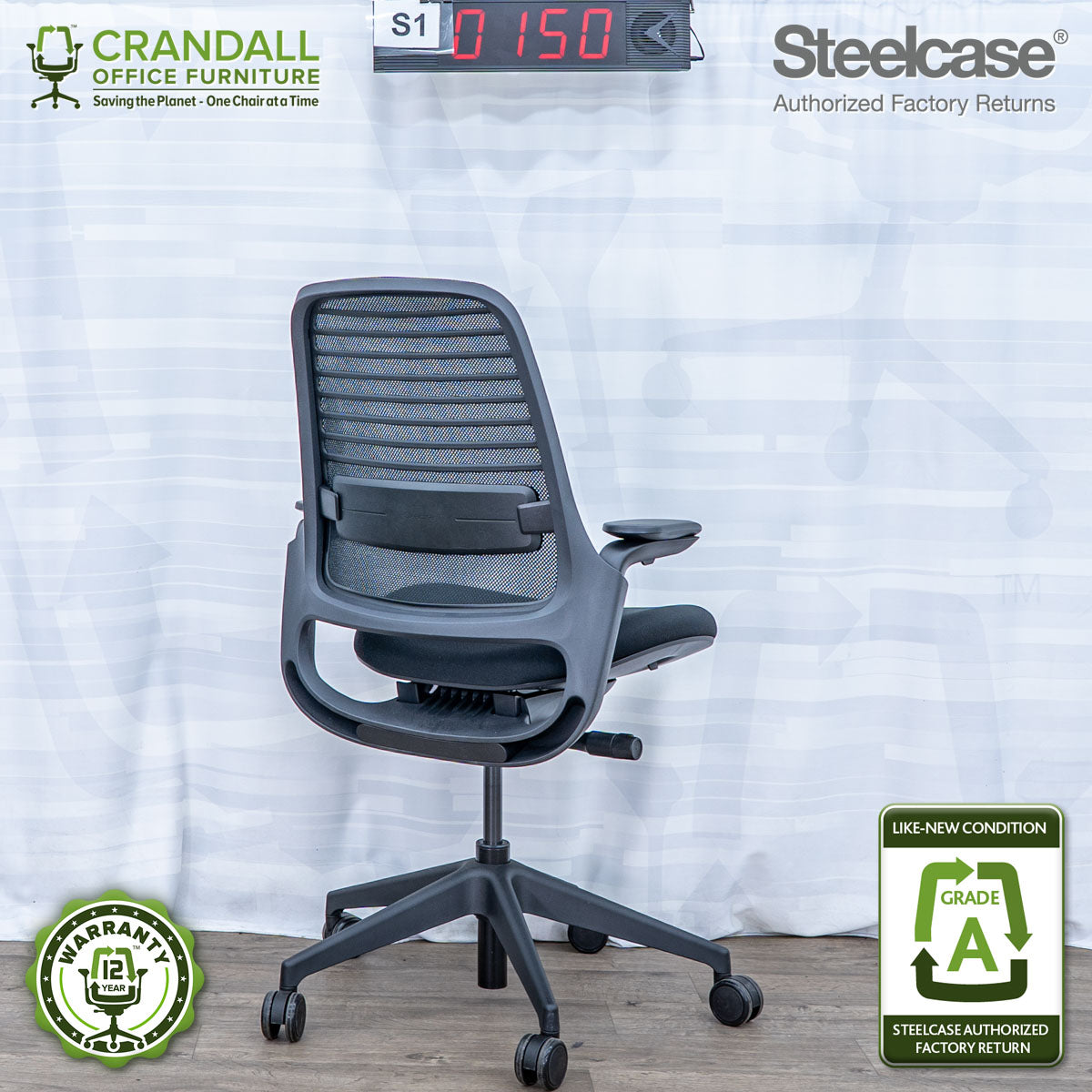 S1-0150 - Steelcase Series 1 - Grade A