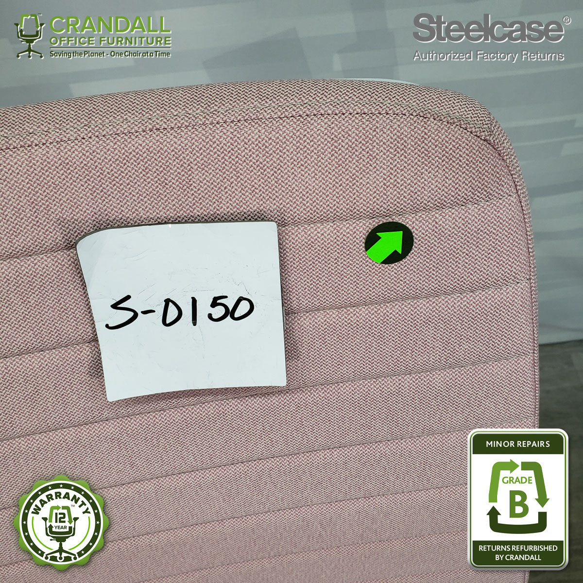 S-0150 - Steelcase Series 2 - Grade B **CLOSEOUT - NO RETURNS**