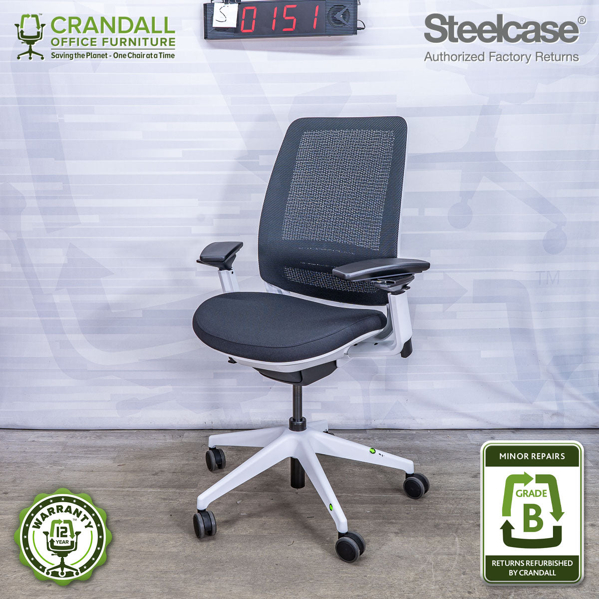 S-0151 - Steelcase Series 2 - Grade B