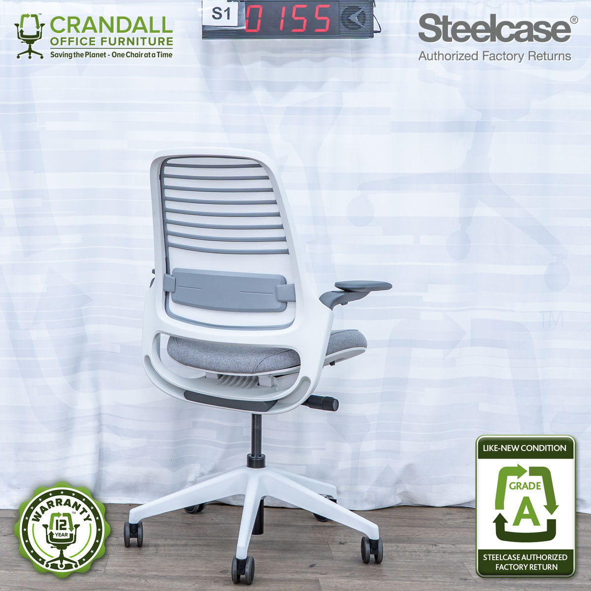 S1-0155 - Steelcase Series 1 - Grade A