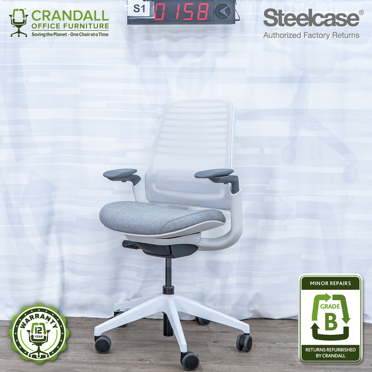 S1-0158 - Steelcase Series 1 - Grade B