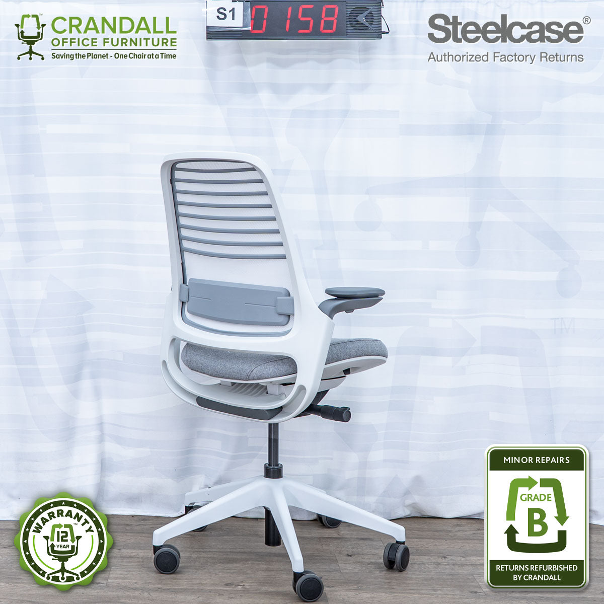S1-0158 - Steelcase Series 1 - Grade B