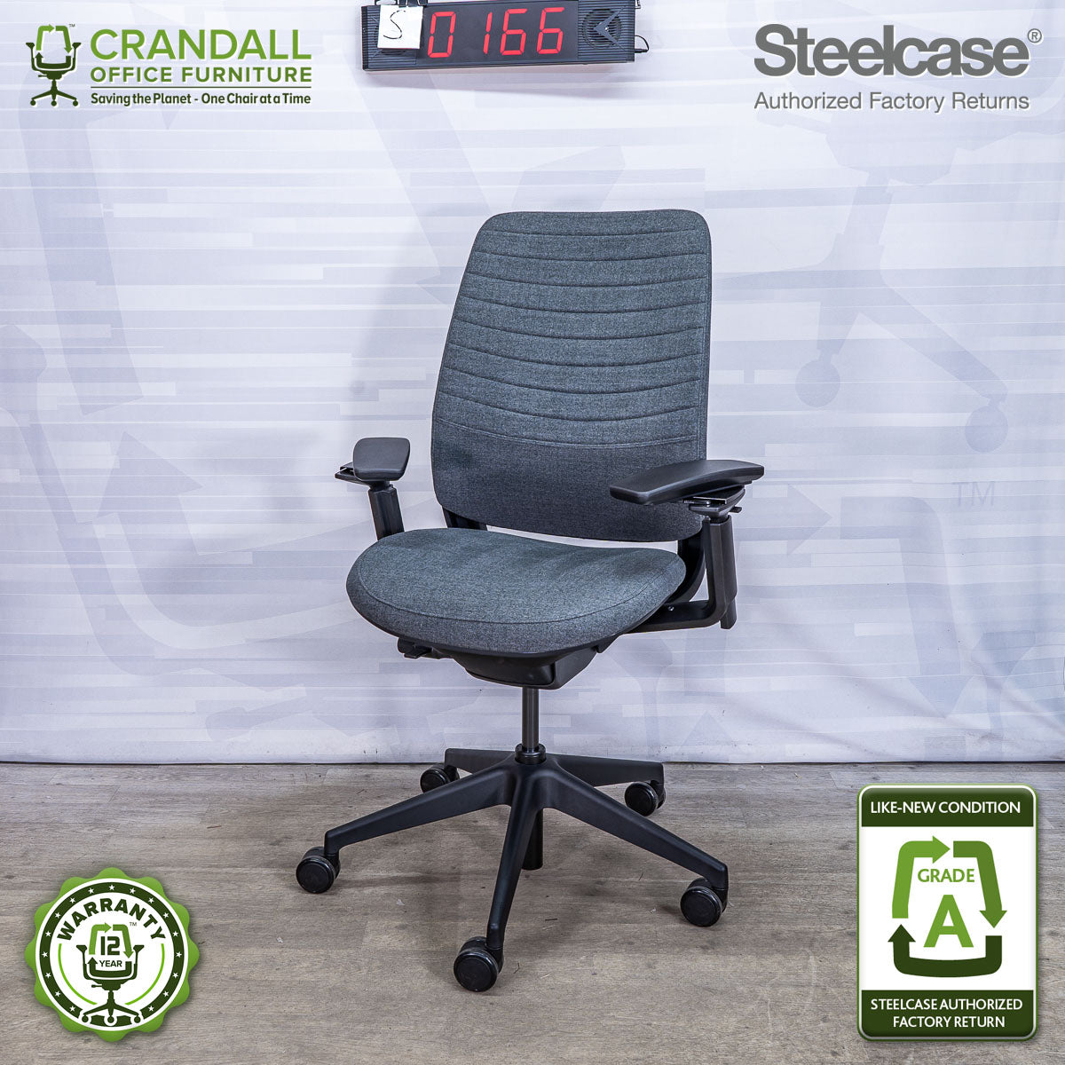 S-0166 - Steelcase Series 2 - Grade A