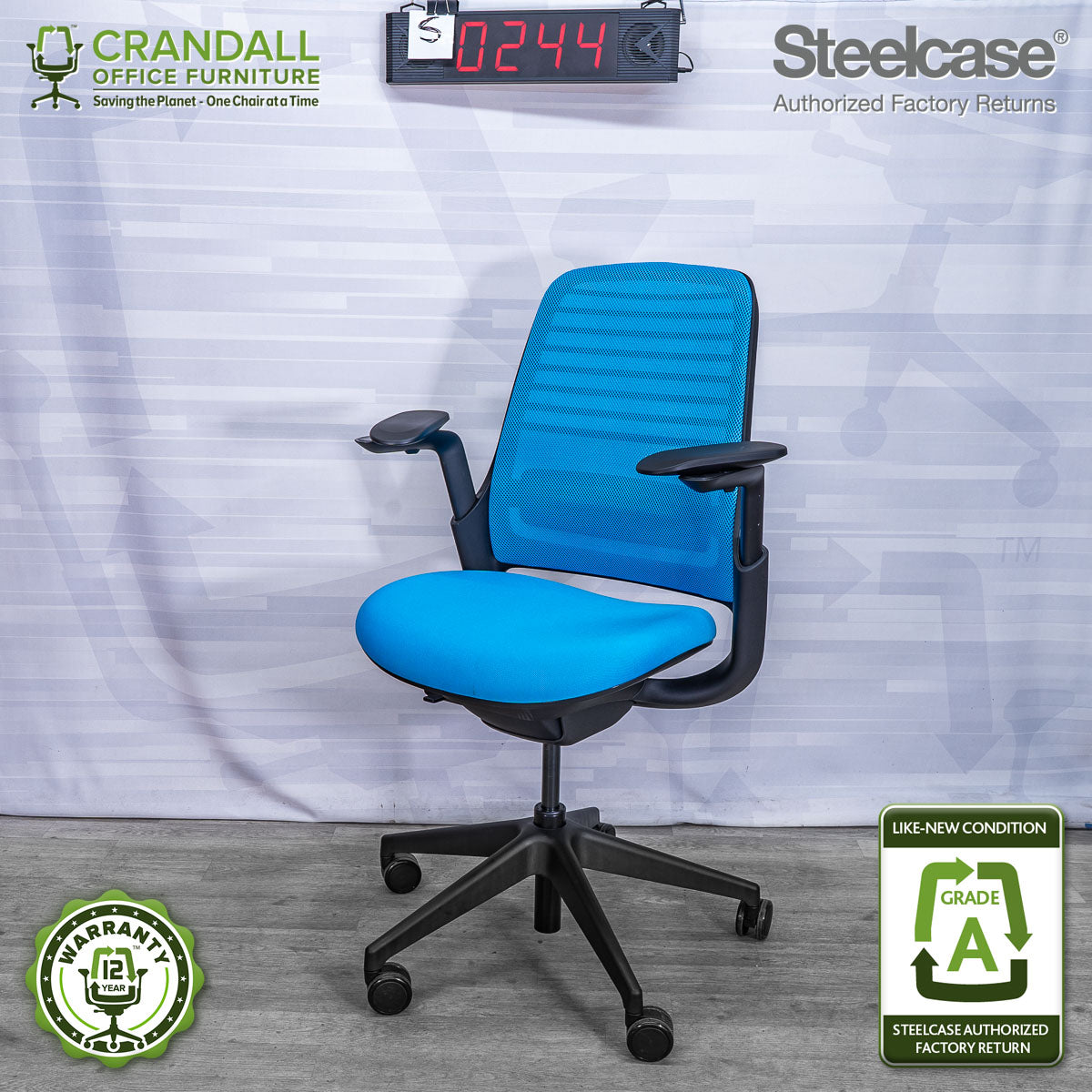 S-0244 - Steelcase Series 1 - Grade A