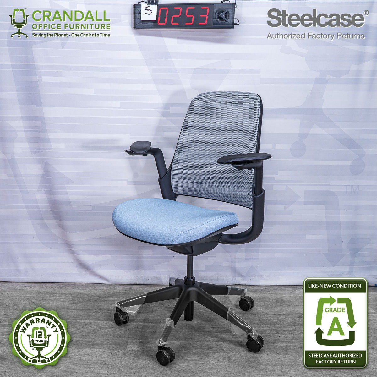 S-0253 - Steelcase Series 1 - Grade A