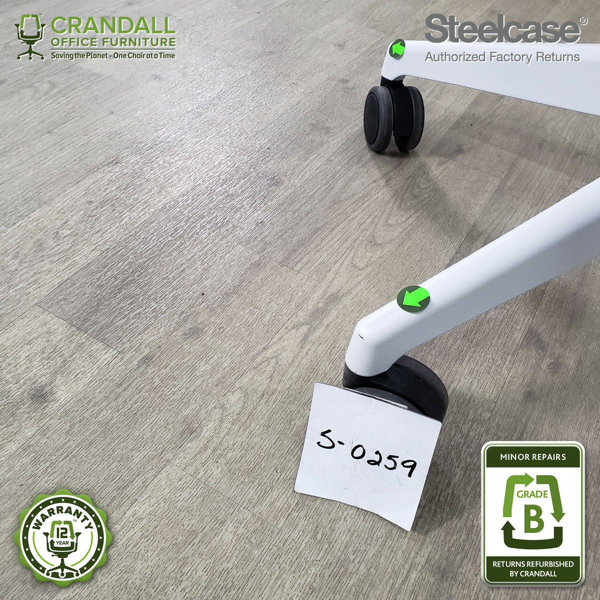 S-0259 - Steelcase Series 1 - Grade B