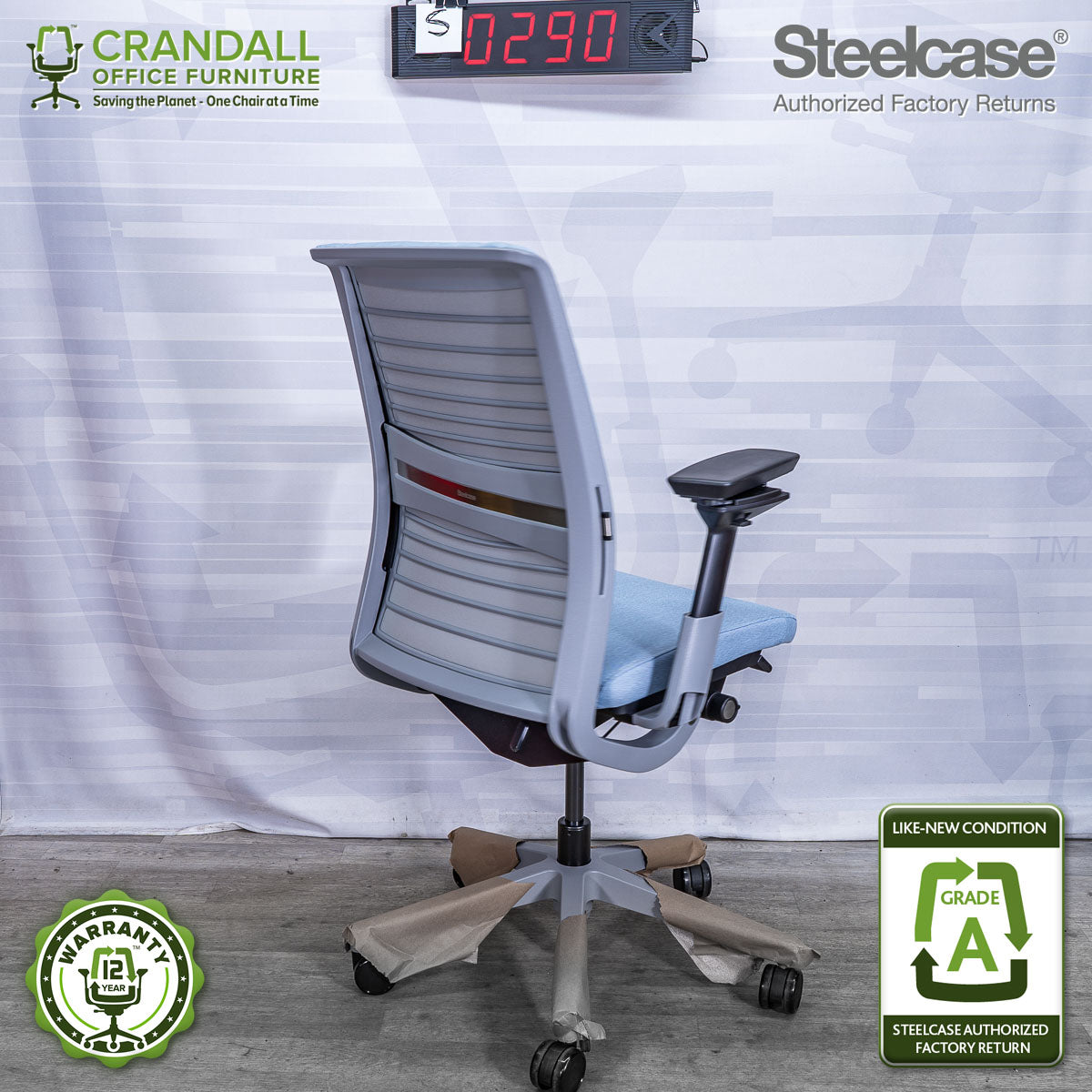 S-0290 - Steelcase V2 Think- Grade A