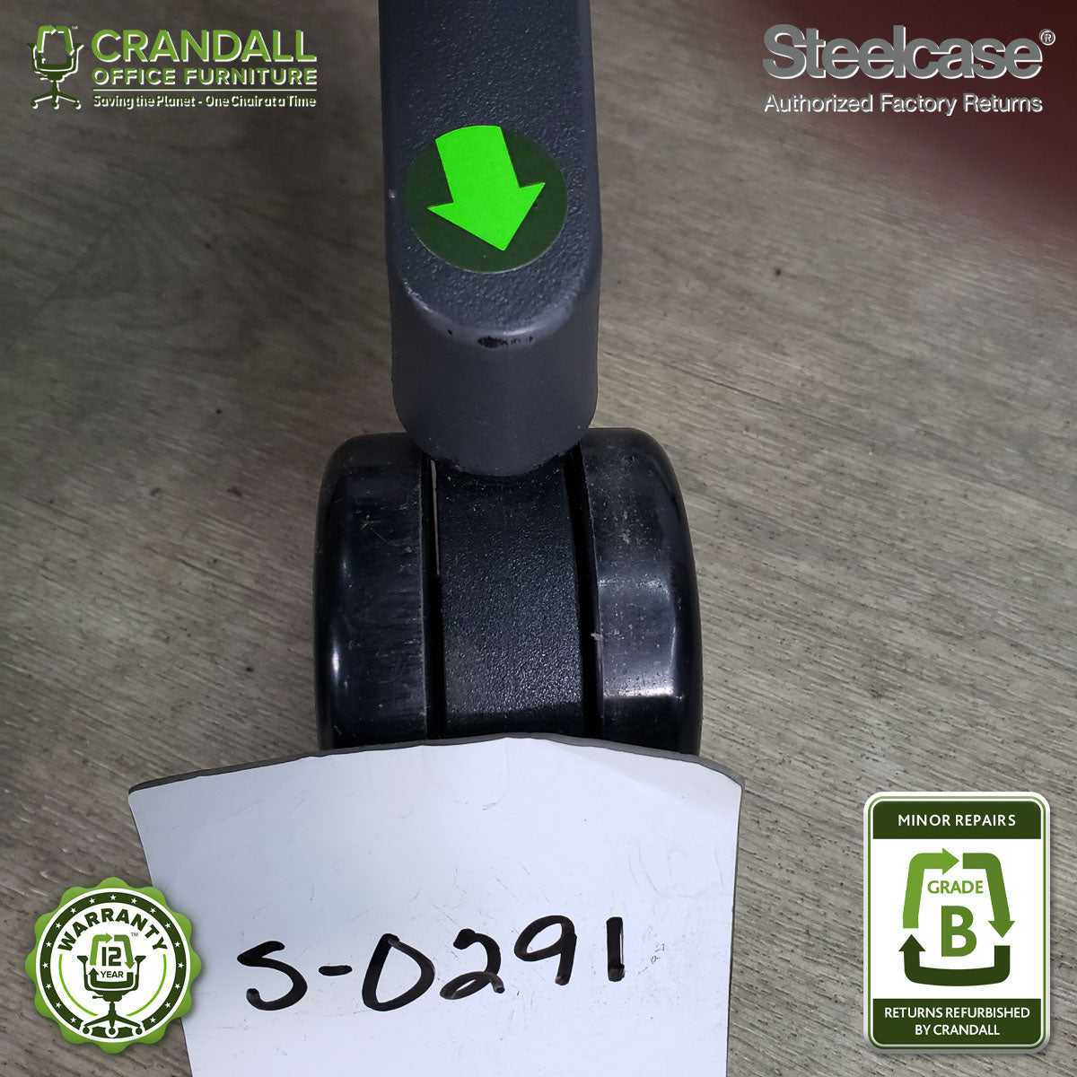 S-0291 - Steelcase V2 Think- Grade B