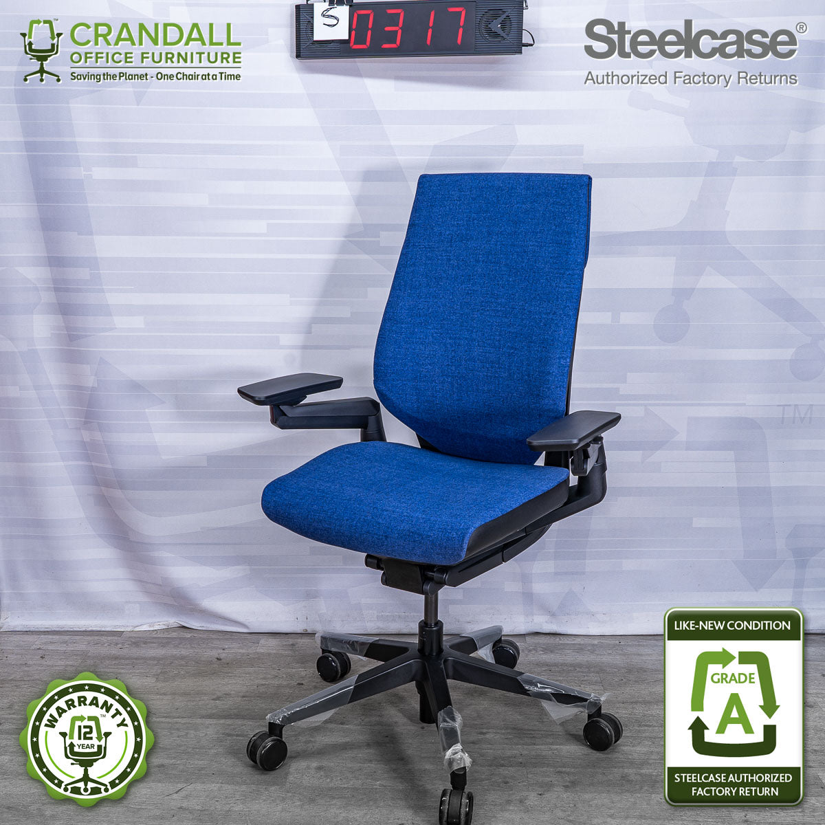 S-0317 - Steelcase Gesture - Grade A