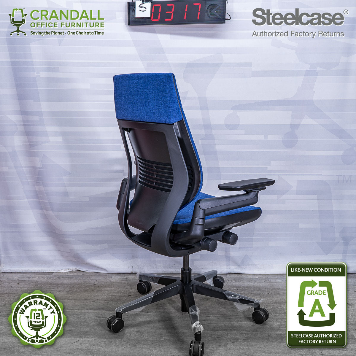 S-0317 - Steelcase Gesture - Grade A