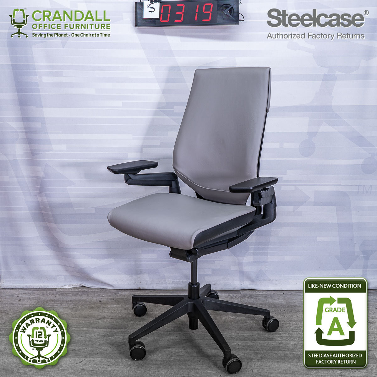 S-0319 - Steelcase Gesture - Grade A