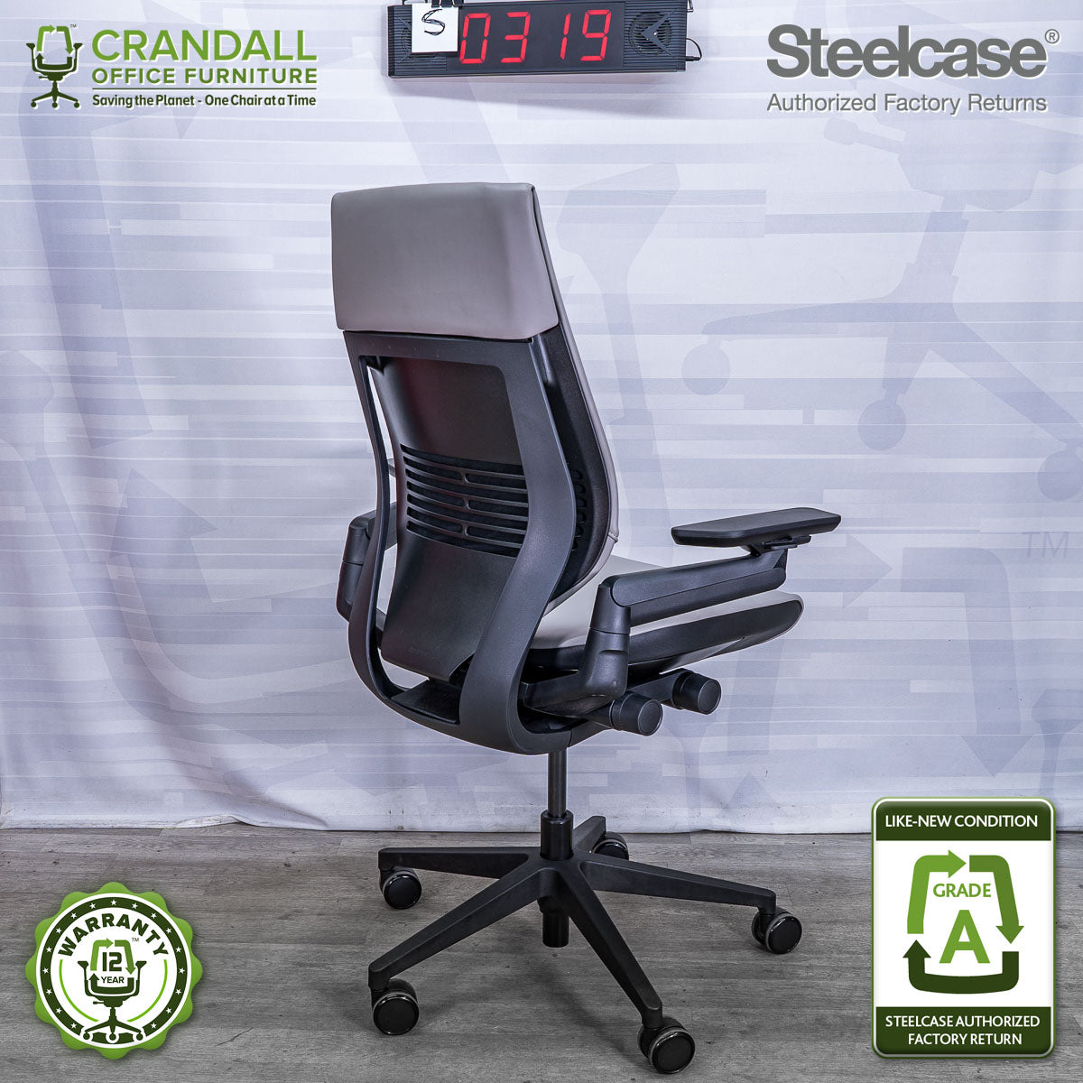 S-0319 - Steelcase Gesture - Grade A