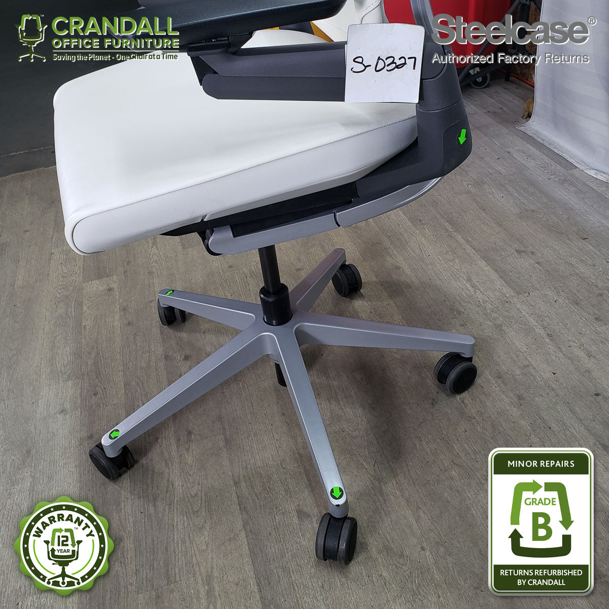 S-0327 - Steelcase Gesture - Grade B **CLOSEOUT - NO RETURNS**