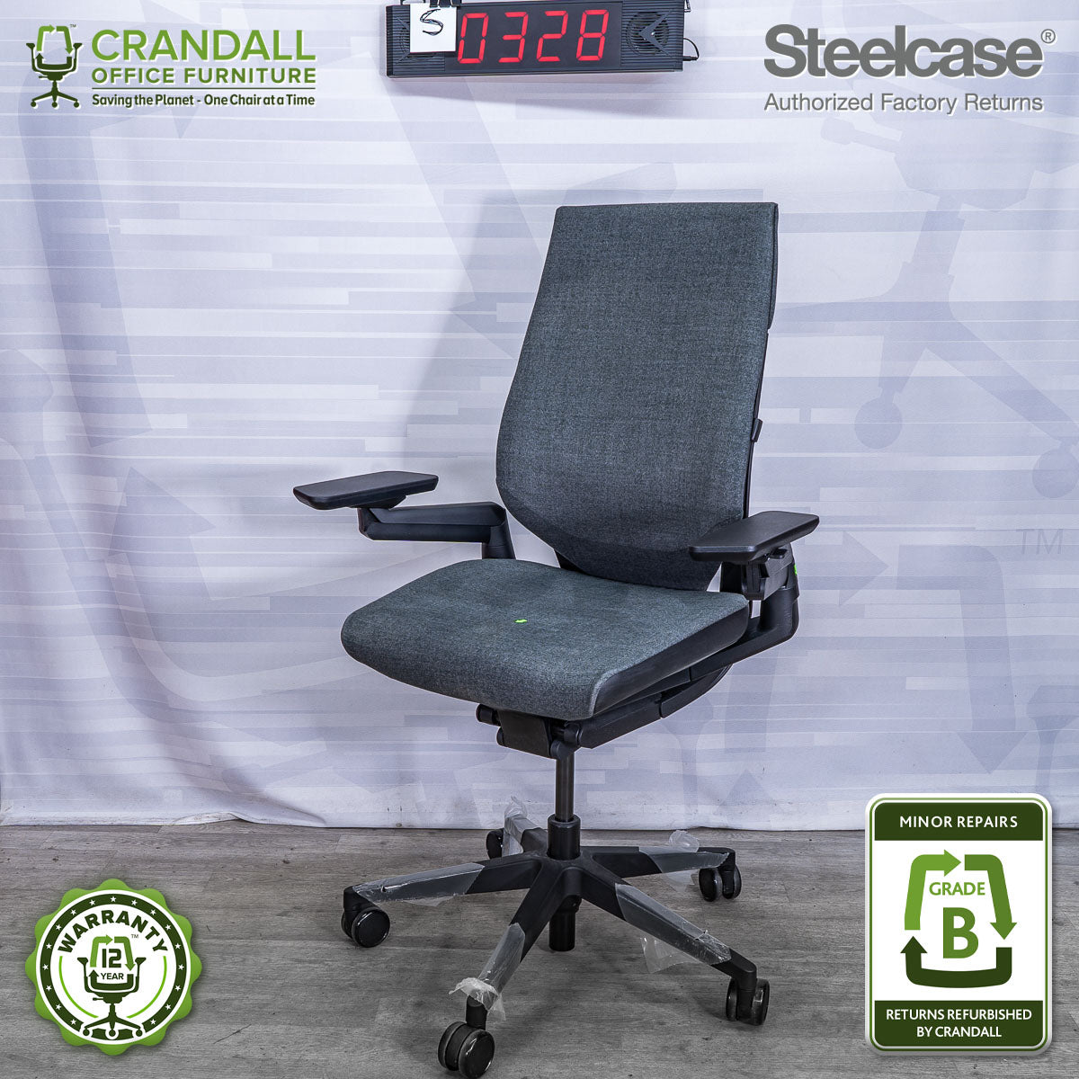 S-0328 - Steelcase Gesture - Grade B