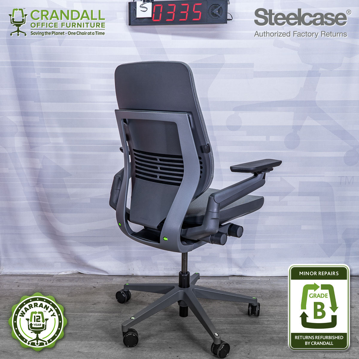 S-0335 - Steelcase Gesture - Grade B