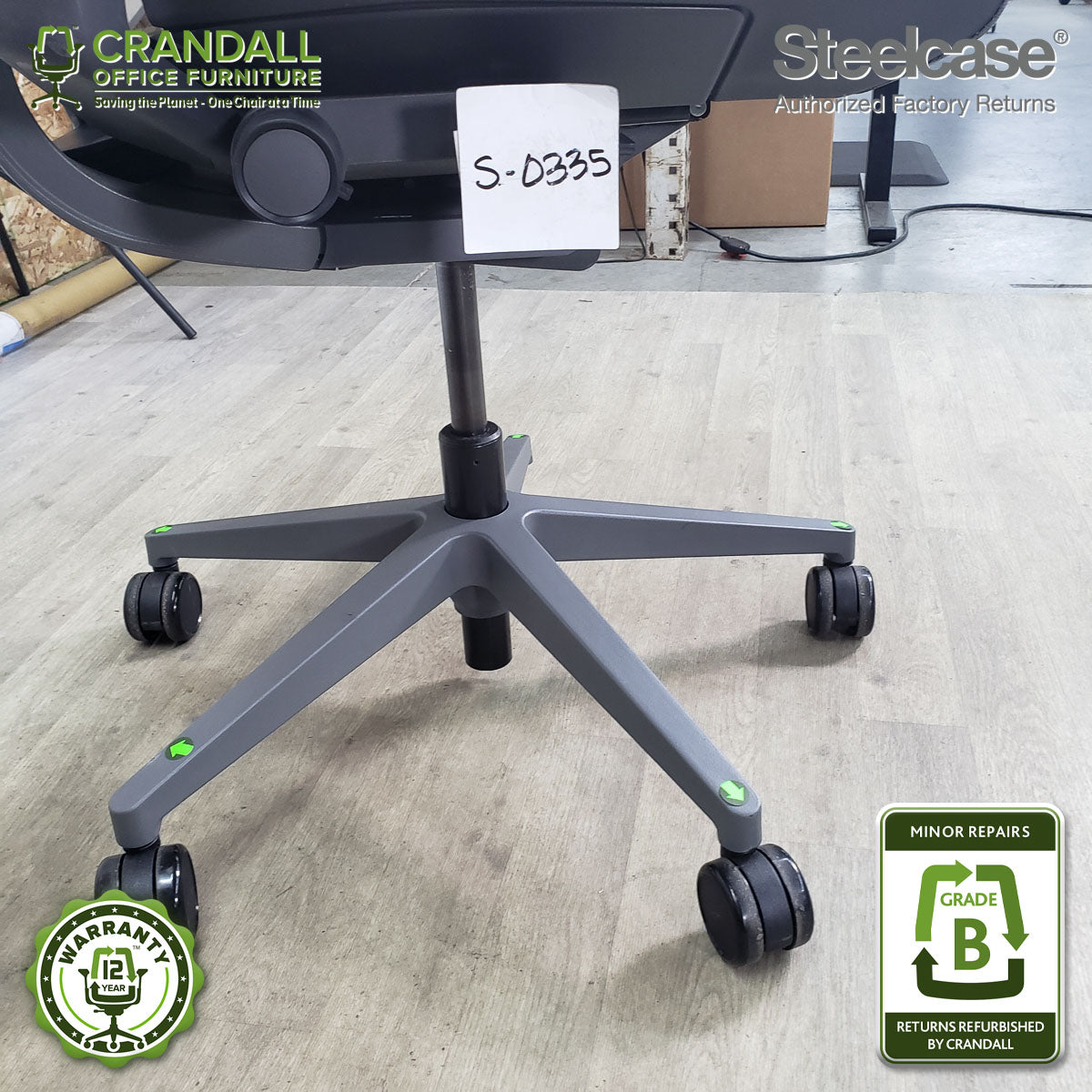 S-0335 - Steelcase Gesture - Grade B