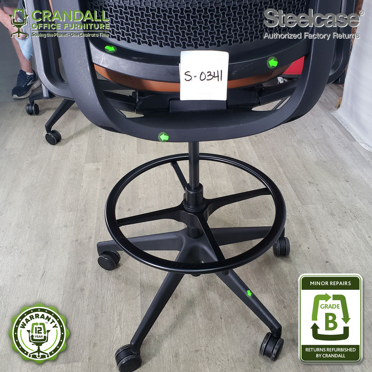 S-0341 - Steelcase Series 2 - Grade B