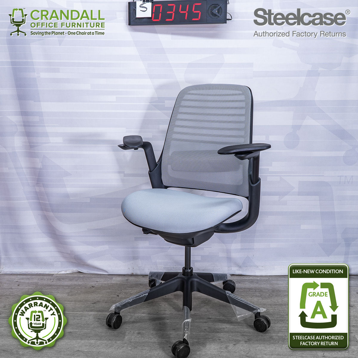 S-0345 - Steelcase Series 1 - Grade A