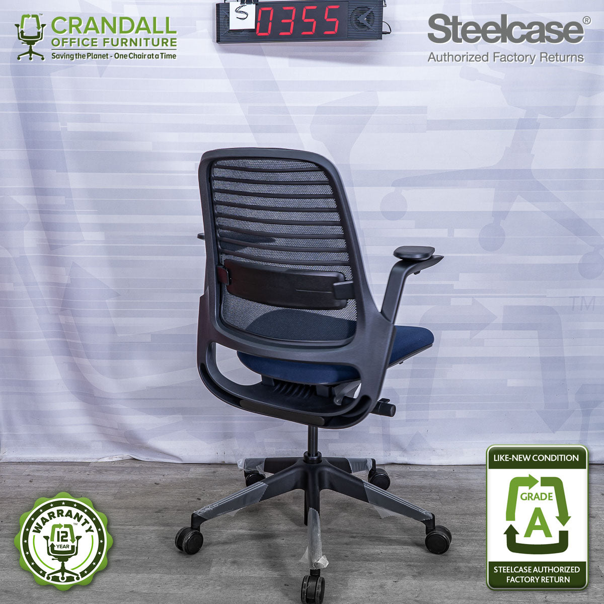 S-0355 - Steelcase Series 1 - Grade A