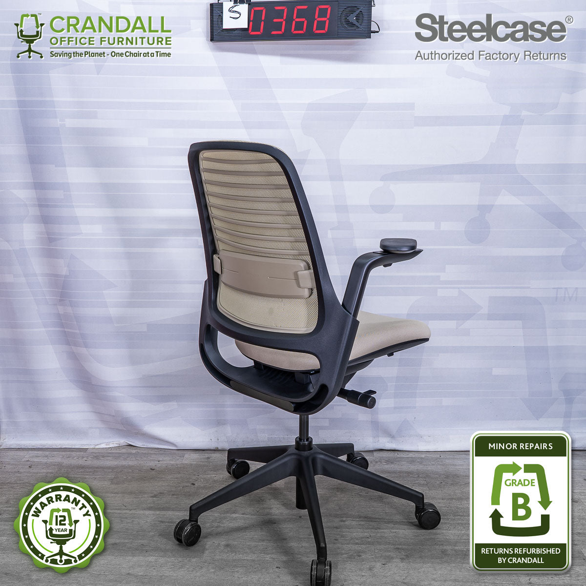 S-0368 - Steelcase Series 1 - Grade B