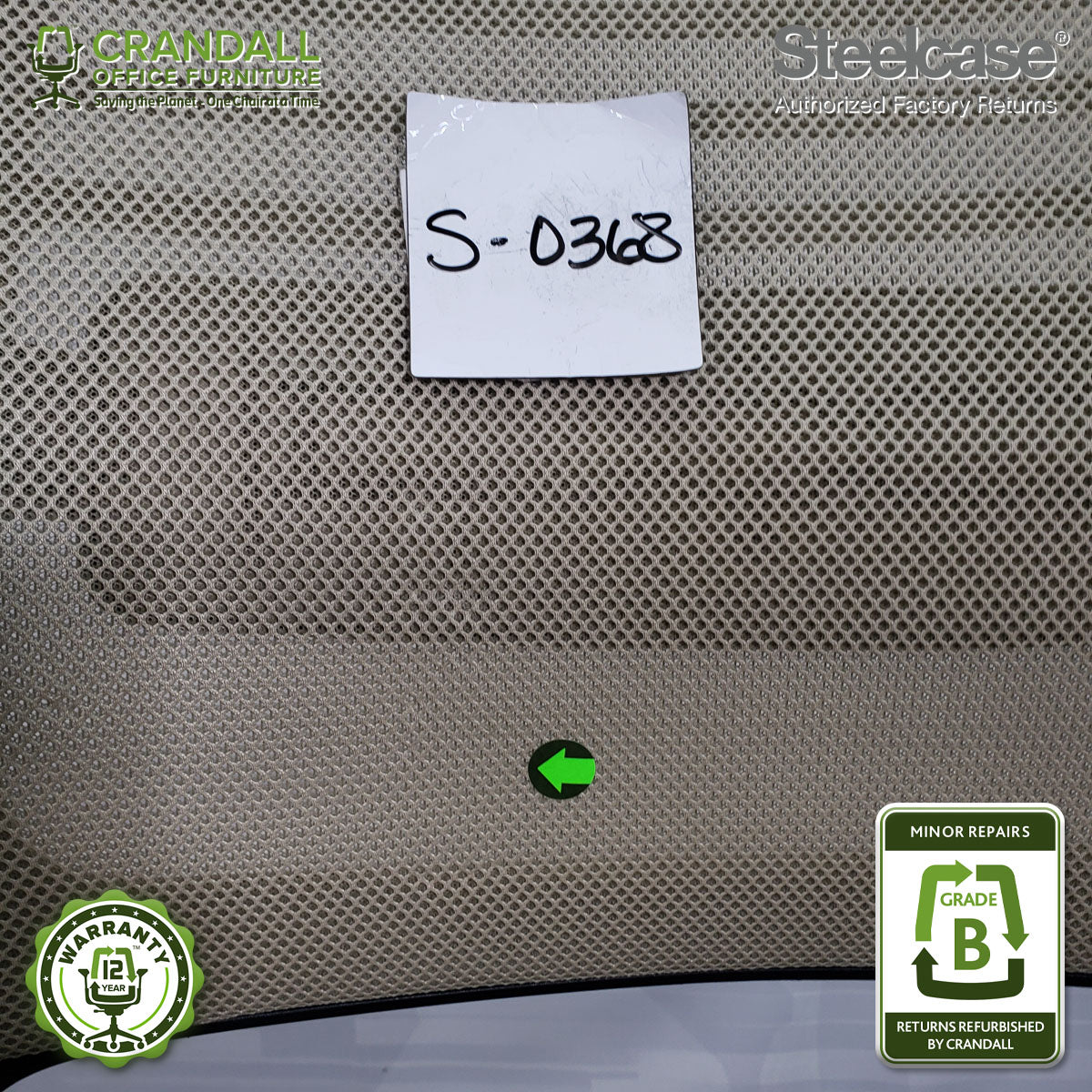 S-0368 - Steelcase Series 1 - Grade B