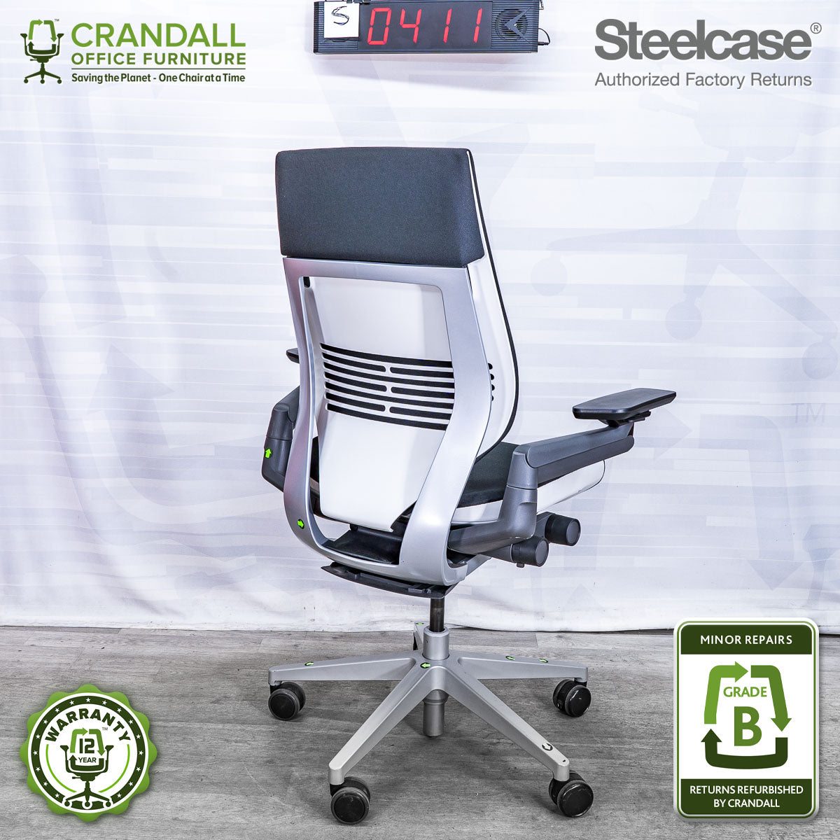 S-0411 - Steelcase Gesture - Grade B