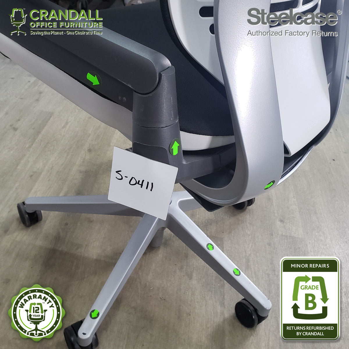 S-0411 - Steelcase Gesture - Grade B