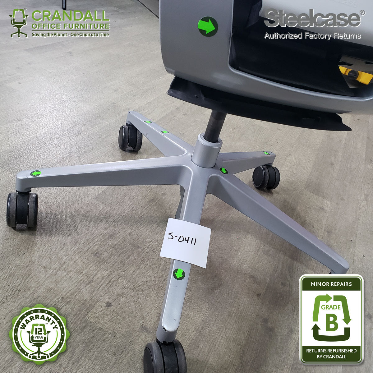 S-0411 - Steelcase Gesture - Grade B