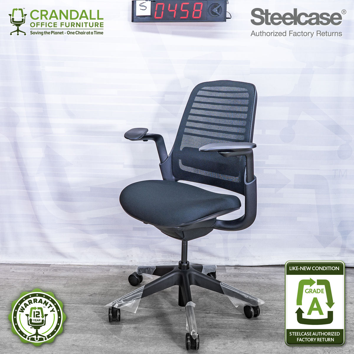 S-0458 - Steelcase Series 1 - Grade A