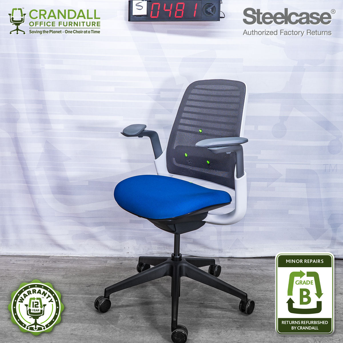 S-0481 - Steelcase Series 1 - Grade B