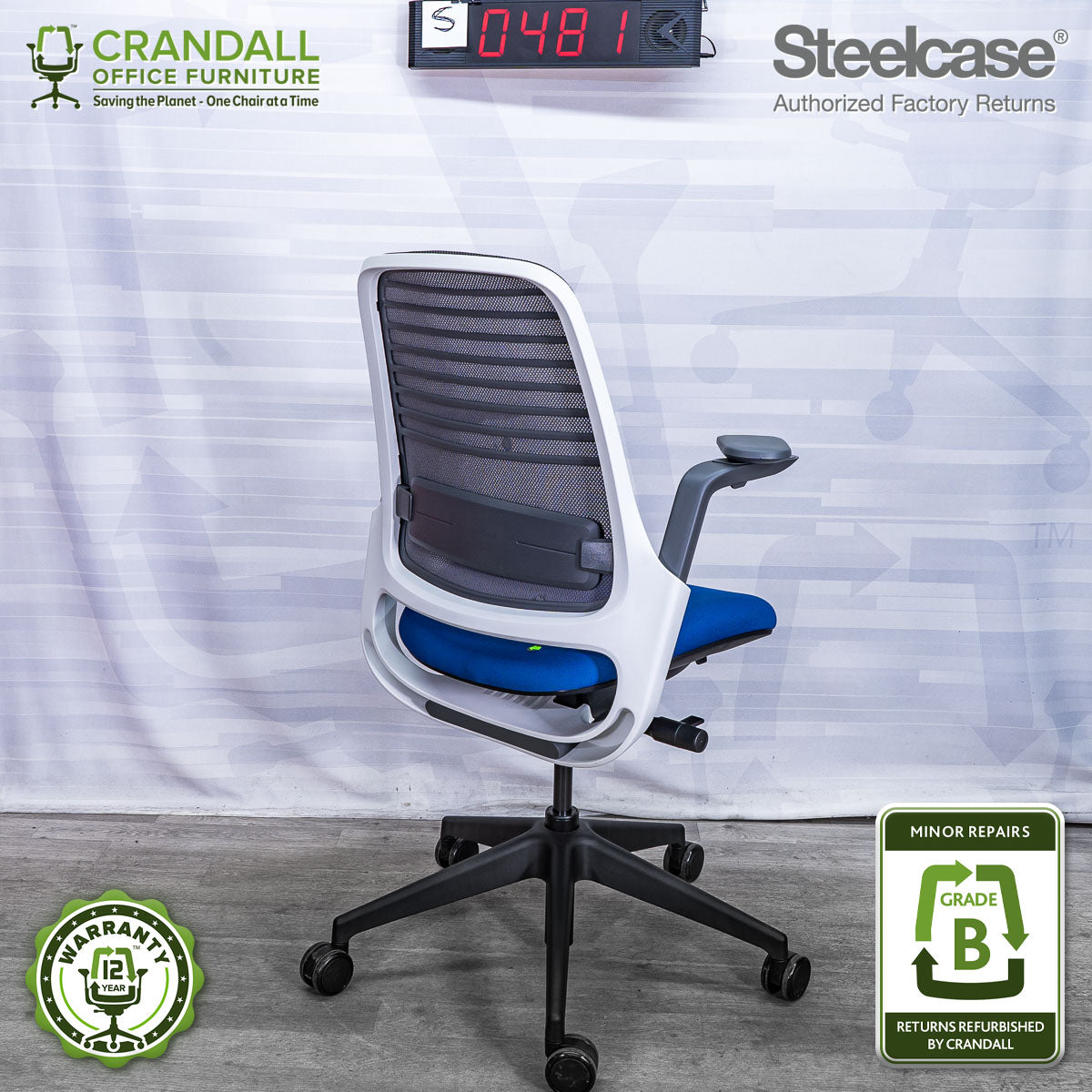S-0481 - Steelcase Series 1 - Grade B