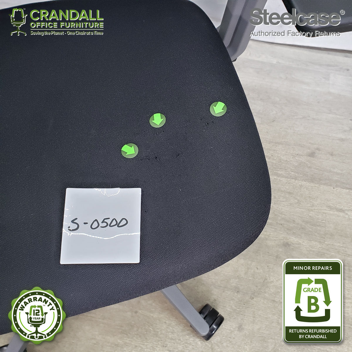 S-0500 - Steelcase Amia - Grade B