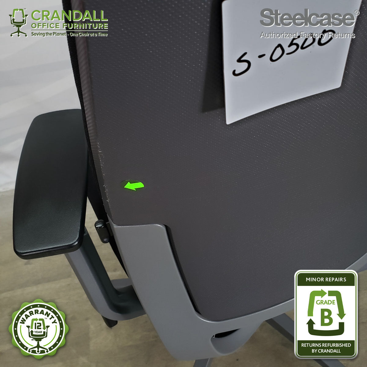 S-0500 - Steelcase Amia - Grade B