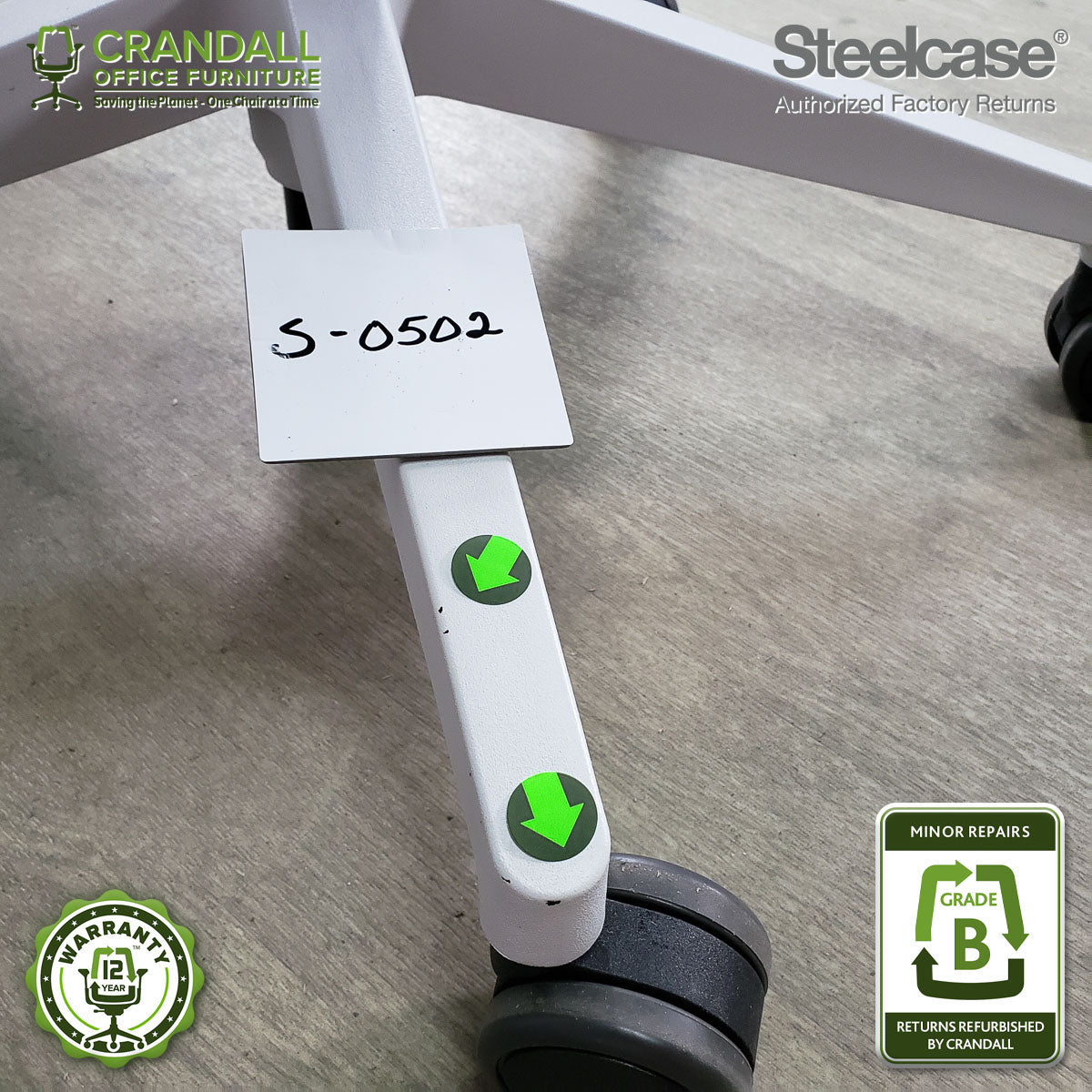 S-0502 - Steelcase Amia - Grade B