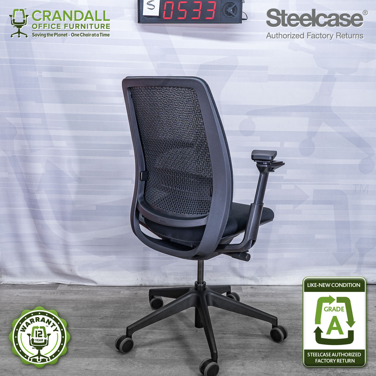 S-0533 - Steelcase Series 2 - Grade A