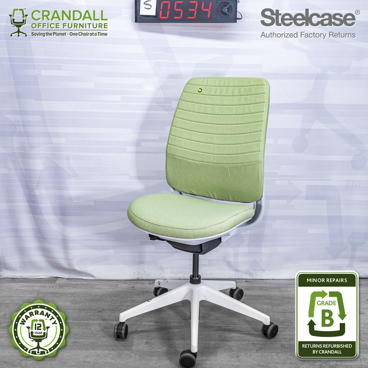 S-0534 - Steelcase Series 2 - Grade B