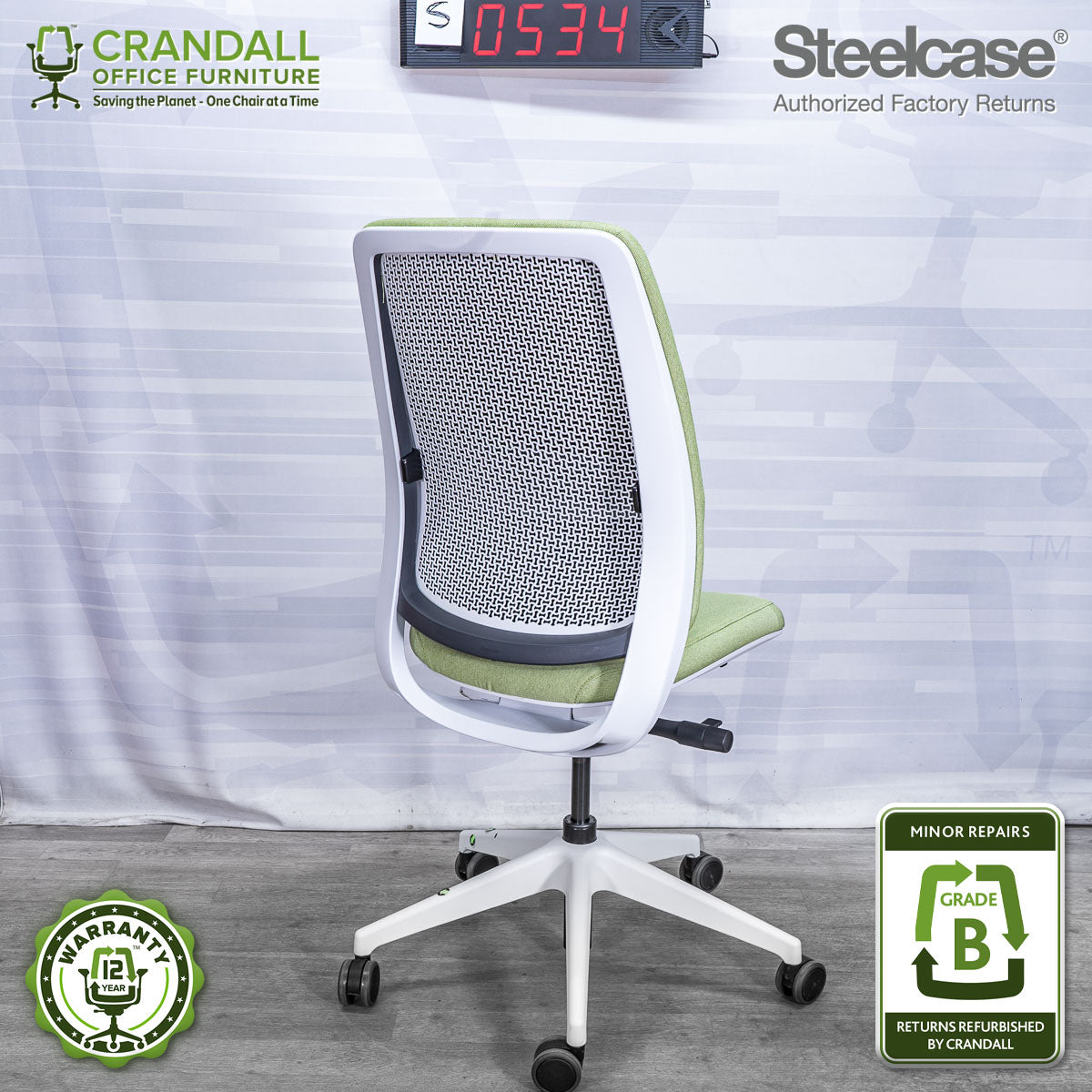 S-0534 - Steelcase Series 2 - Grade B