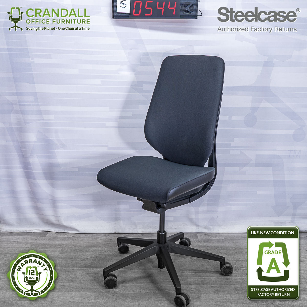 S-0544 - Steelcase Gesture - Grade A