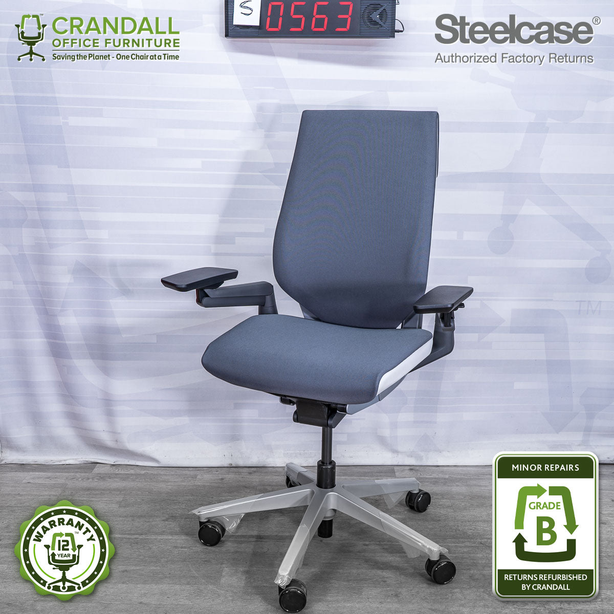 S-0563 - Steelcase Gesture - Grade B