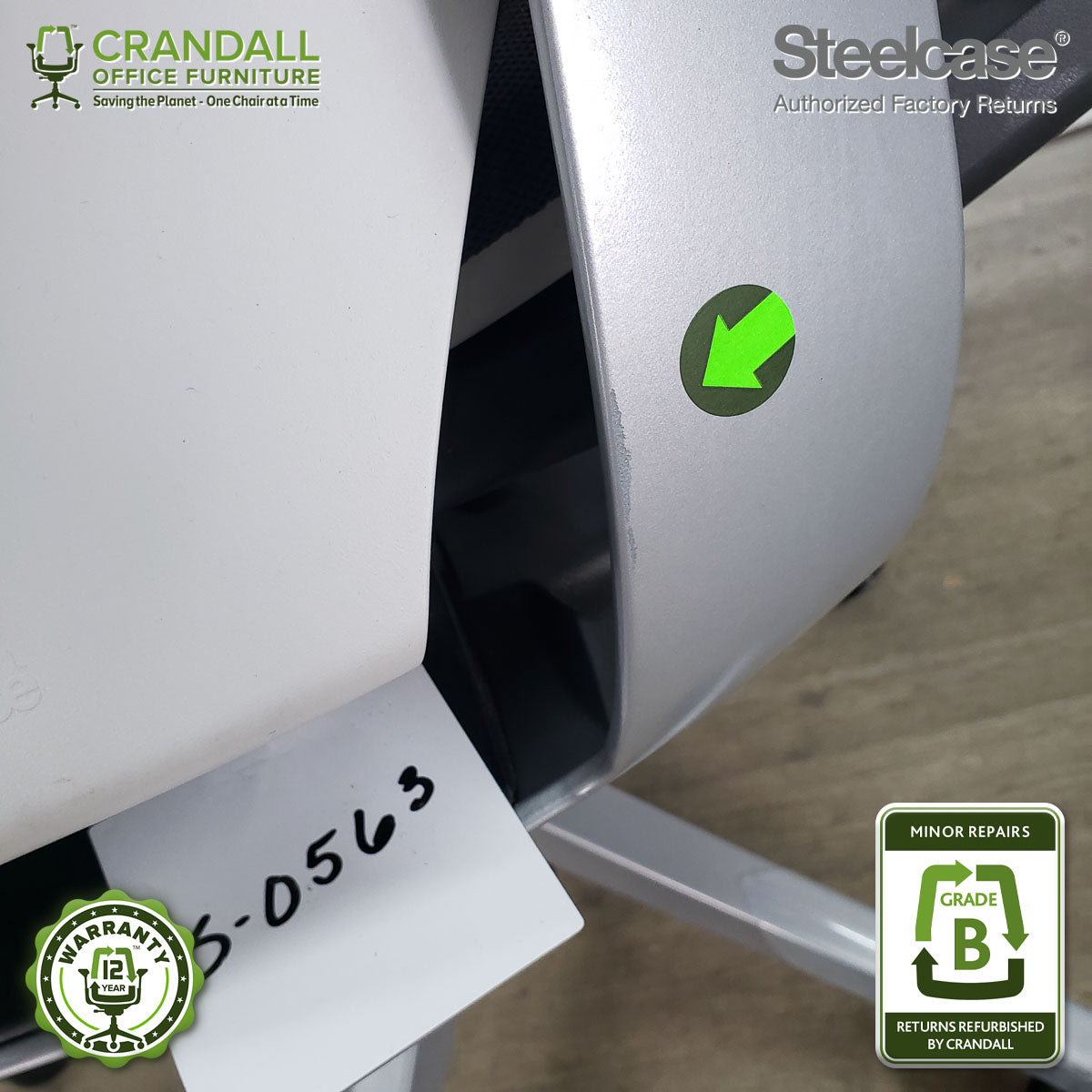 S-0563 - Steelcase Gesture - Grade B