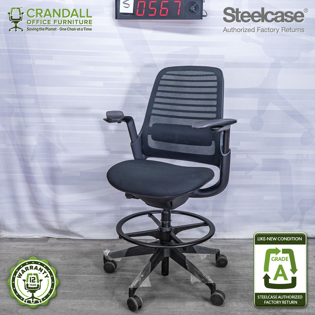 S-0567 - Steelcase Series 1 - Grade A