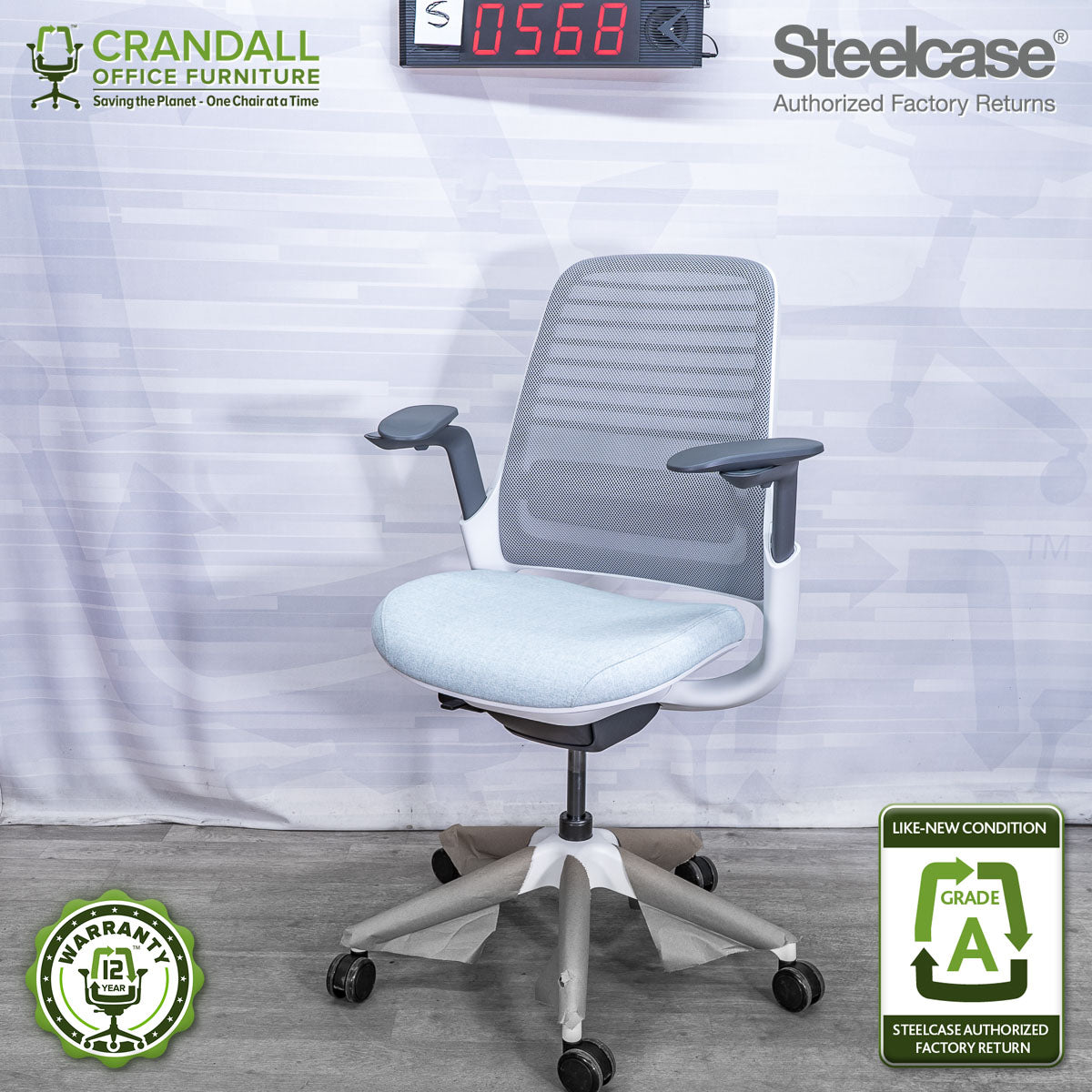S-0568 - Steelcase Series 1 - Grade A
