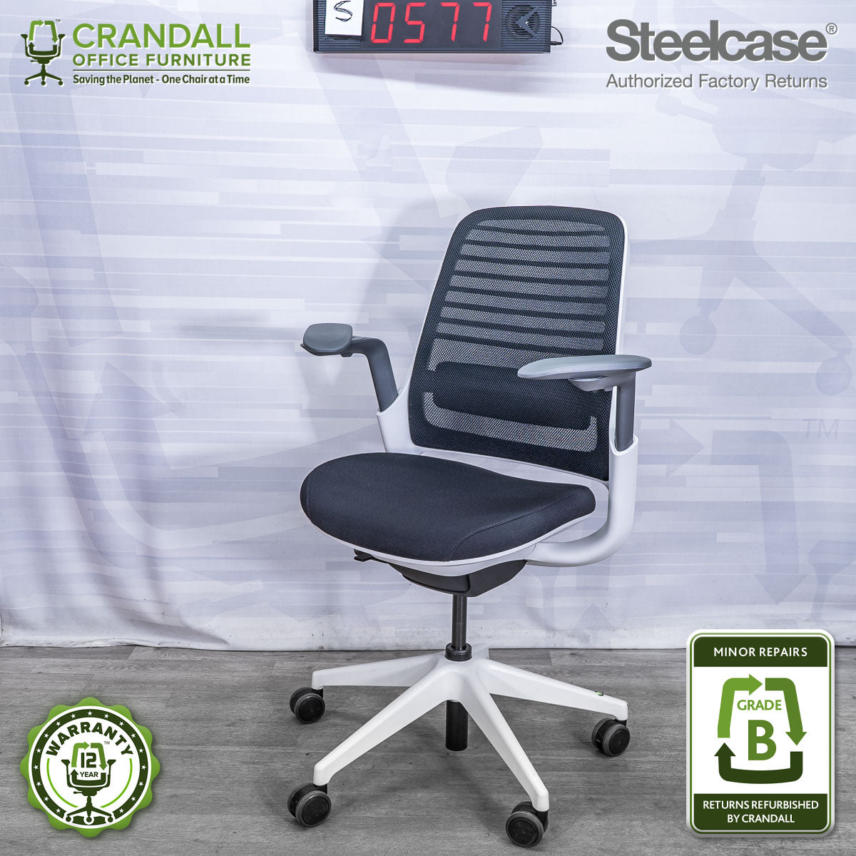 S-0577 - Steelcase Series 1 - Grade B