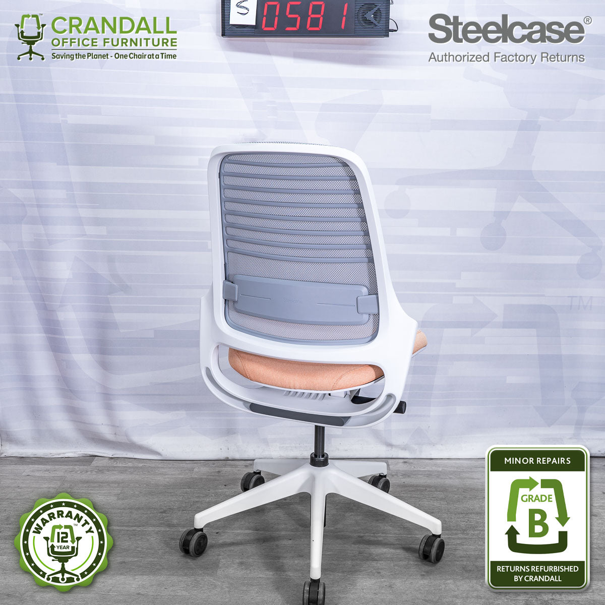 S-0581 - Steelcase Series 1 - Grade B