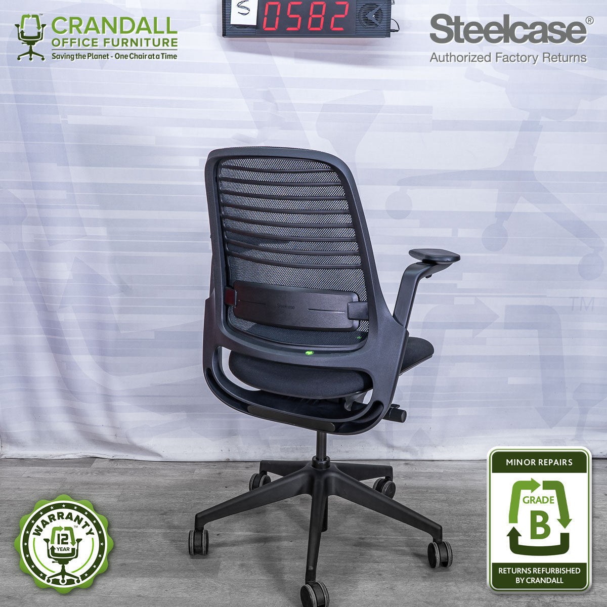S-0582 - Steelcase Series 1 - Grade B